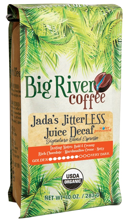 Jada's JitterLESS Juice Espresso Water Process DECAF